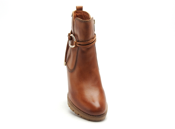 Pikolinos boots bottine talons femme w7m8542 marron