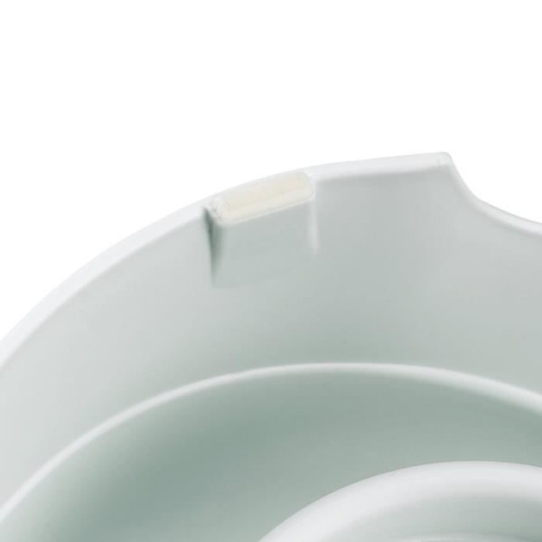 Distributeur d'eau nadir 3l en plastique - 29,2x20,2x28,8cm - blanc - chien et chat