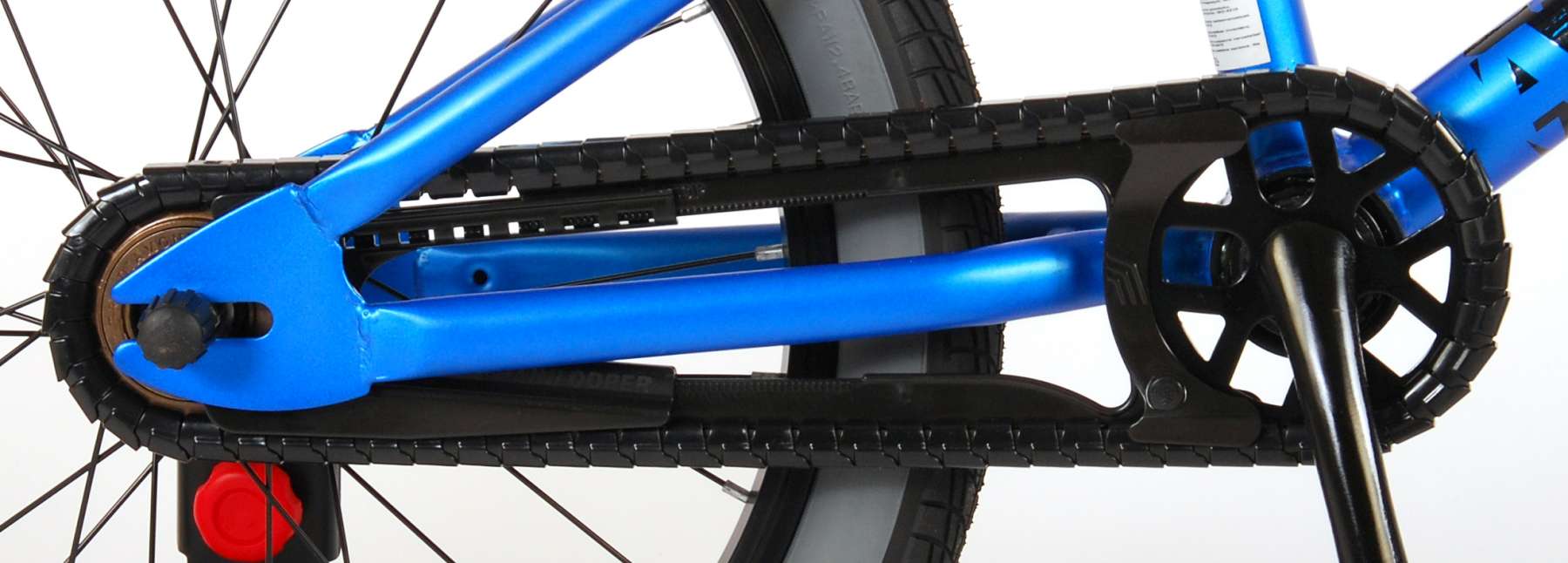 TPFSports Cool Rider Kinderfahrrad - Jungen - 18 Zoll - 2 Handbremsen - Weiß
