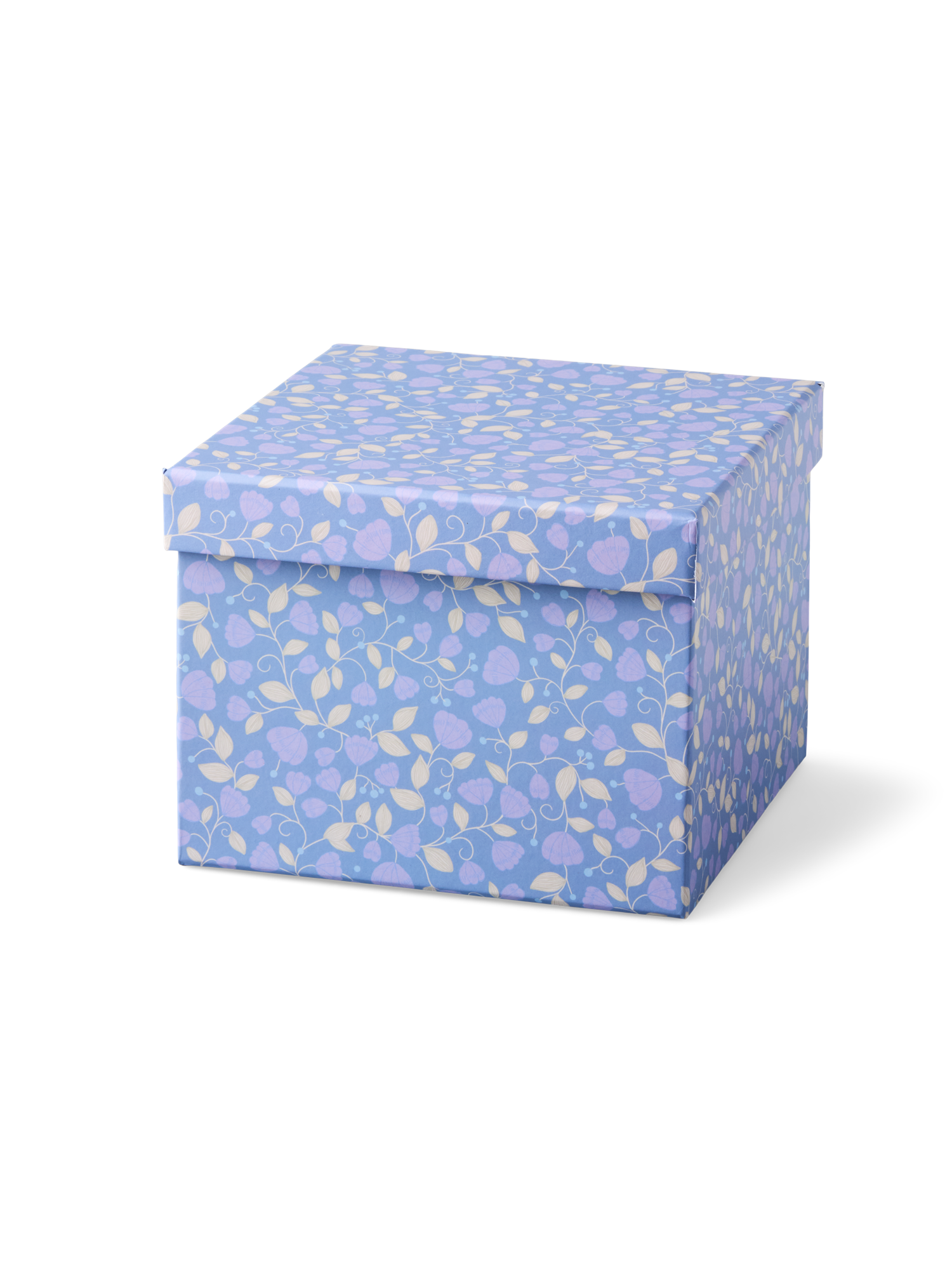 Æske | Papir. 17 x 17 x 13 cm. | Milky Blue