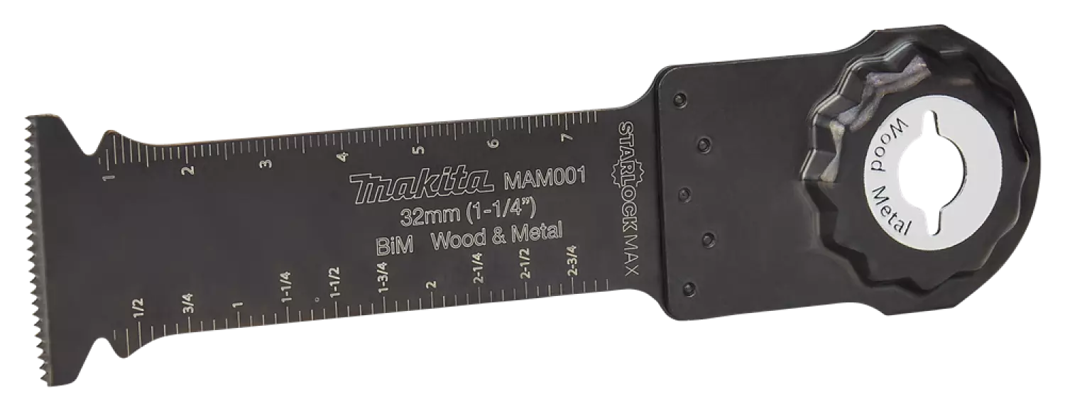 Makita B-66400 MAM001 Invalzaagblad - 32x80mm - Hout/Staal