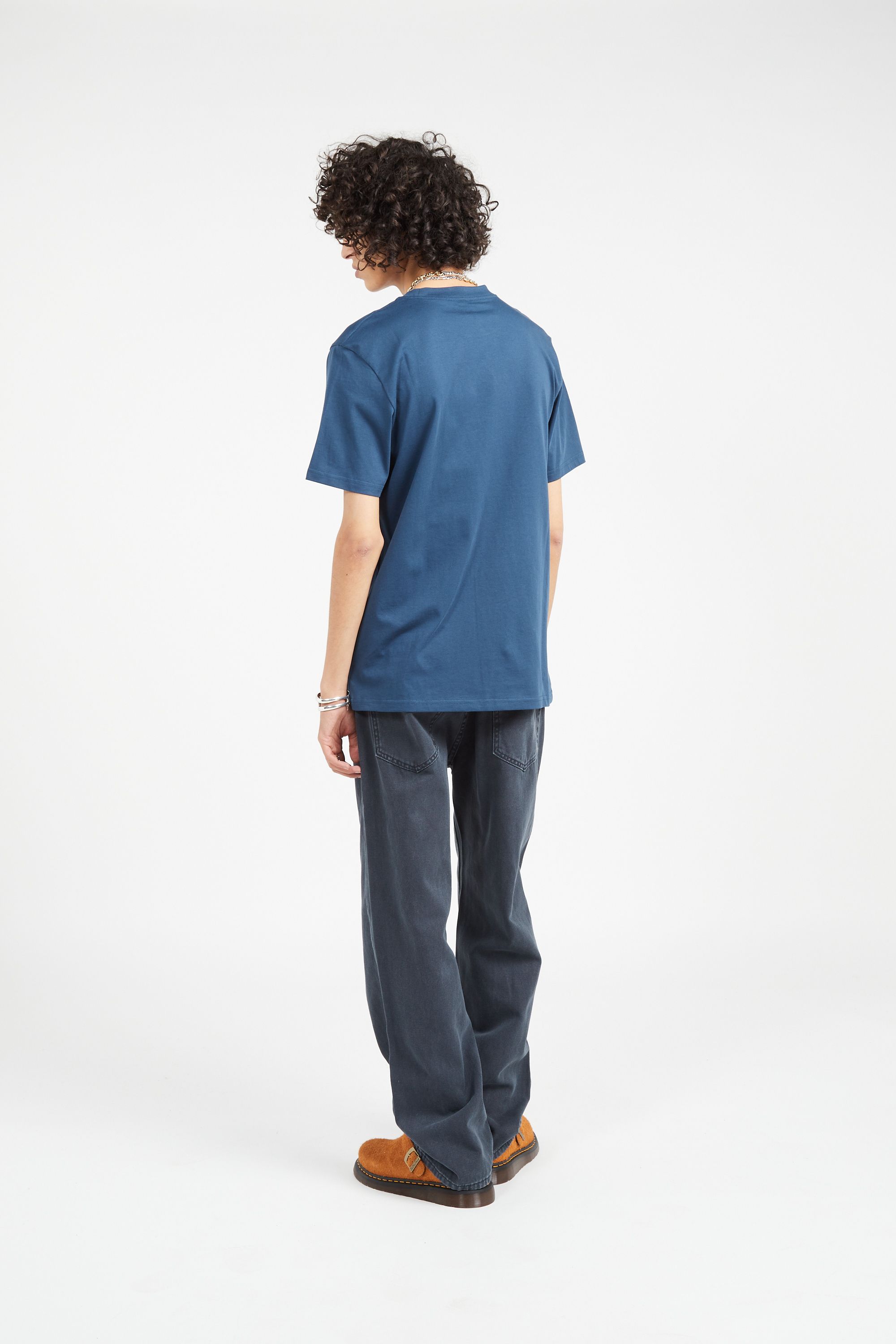 GUESS ORIGINALS Pantalon GO AGED RELAXED Noir