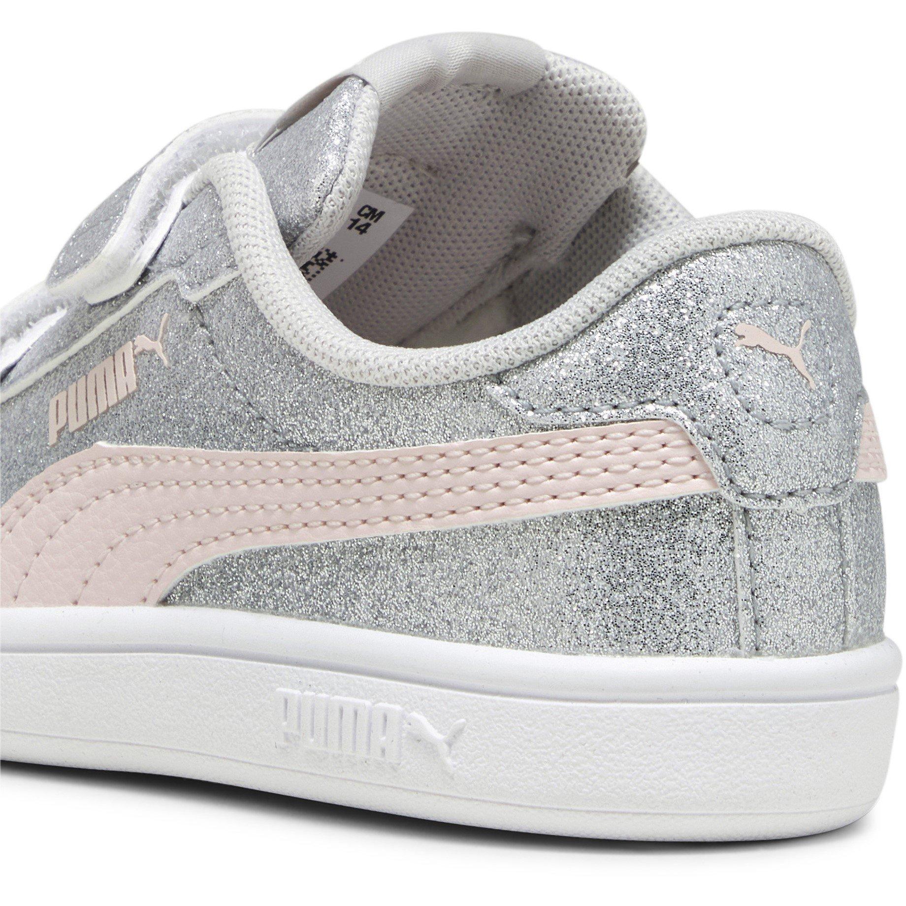Puma Smash 3.0 Glitz Glam V Infant Girl Trainers