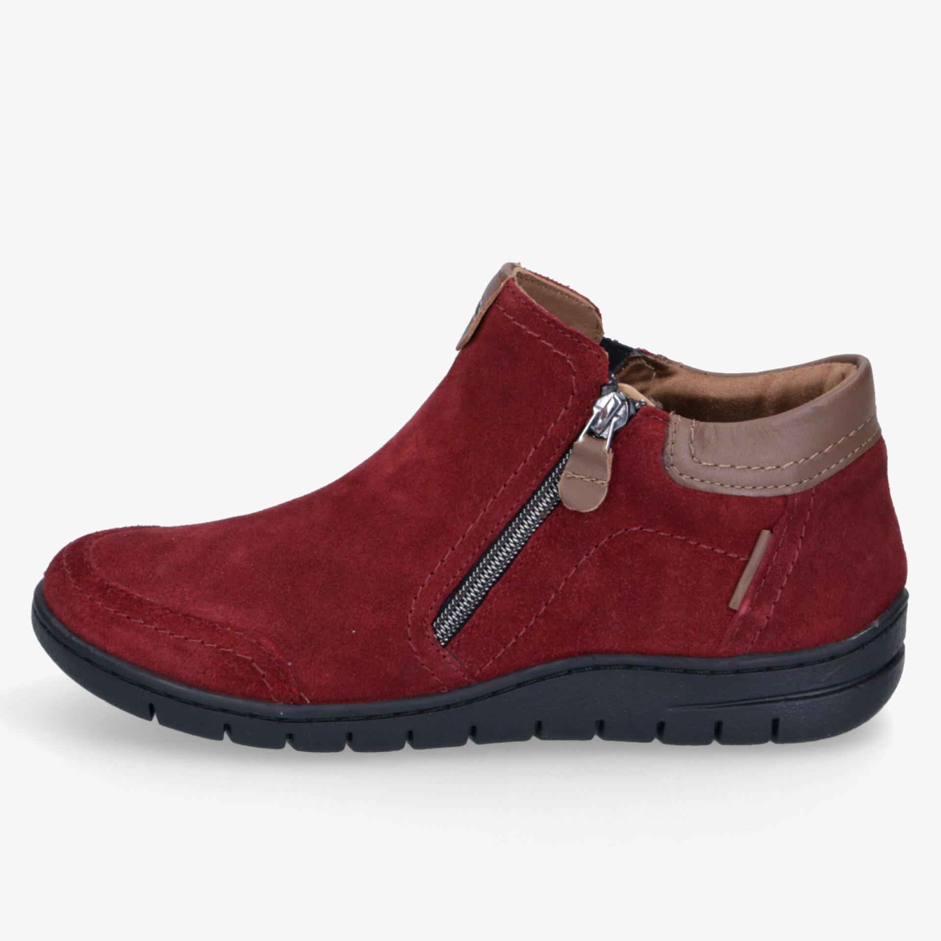 COMFINO Damen Stiefeletten rot