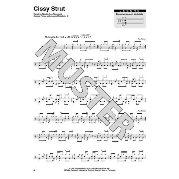 Hal Leonard Drum Play-Along Funk