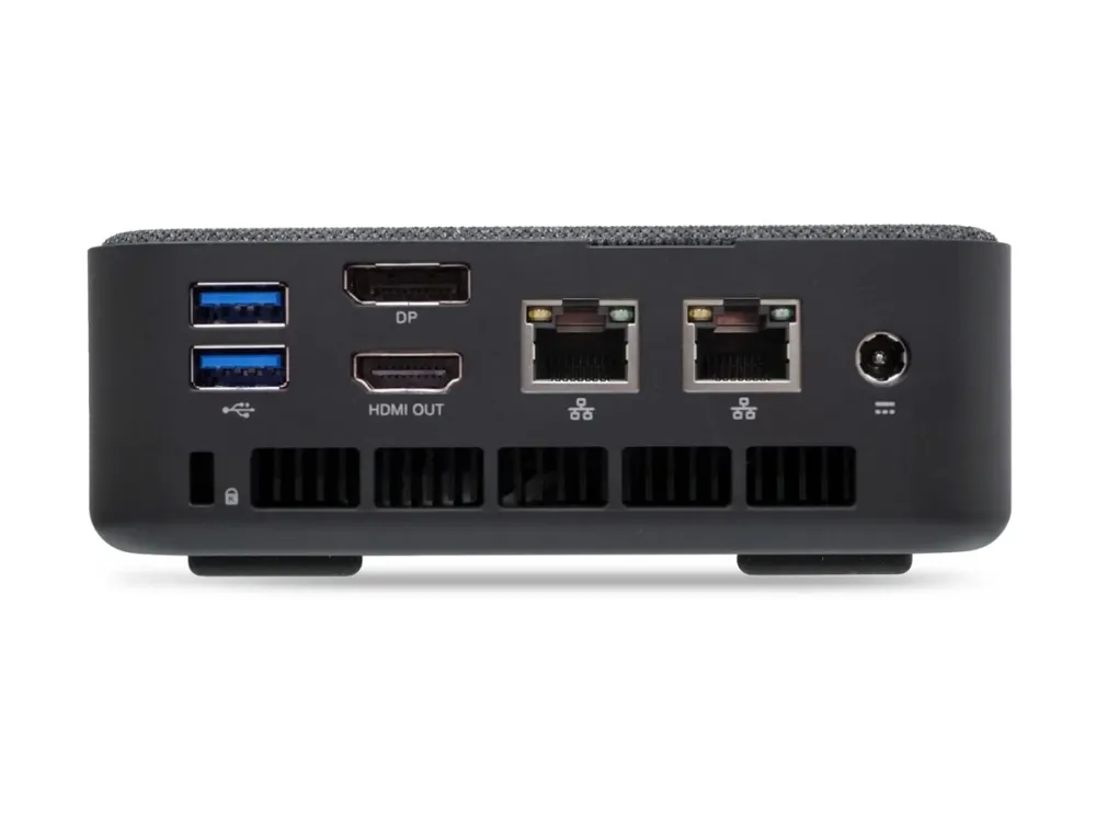 Acer Revo Box RB102-13U5U - Barebone - mini PC 1 x Core i5 i5-1334U / op til 4.6 GHz - RAM 16 GB - SSD 512 GB - Intel Iris Xe Graphics - Gigabit Ethernet, IEEE 802.11ax (Wi-Fi 6), Bluetooth - Win 11 Pro