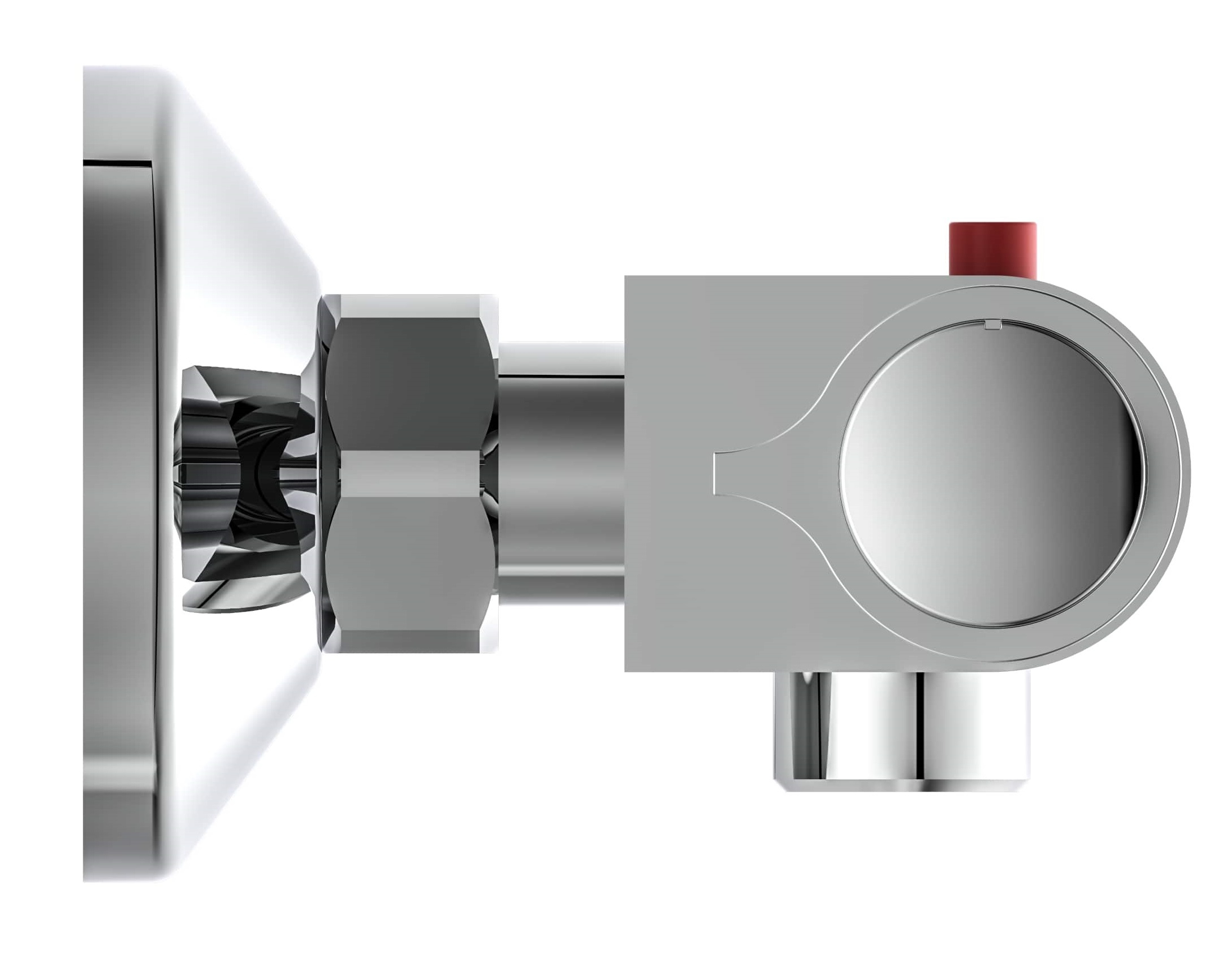 Schutte VIGO thermostatische mengkraan douche, chroom
