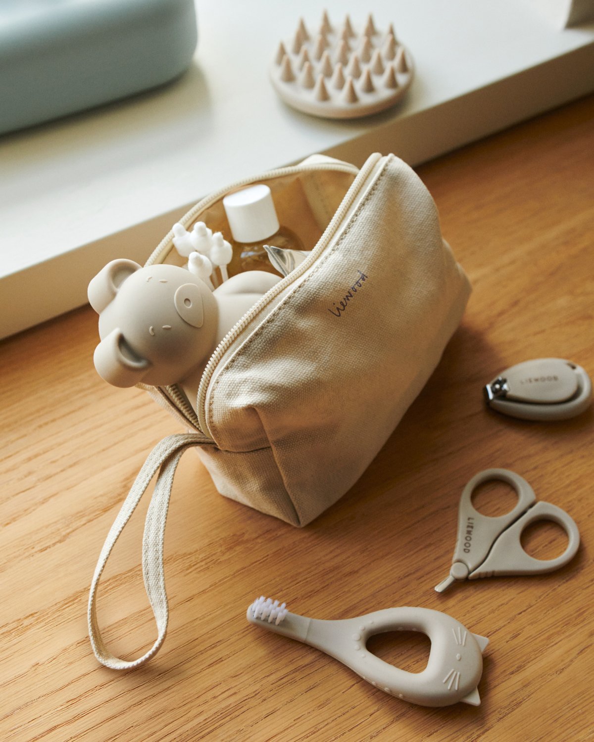 Pleiesett m/ Negleklipper 5pk – Fra Nyfødt + | Calista Baby Nursery Kit