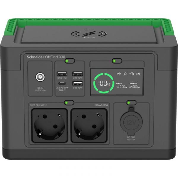 UPS APC PPS330-GR 332Wh 300W 230V Preto e Verde
