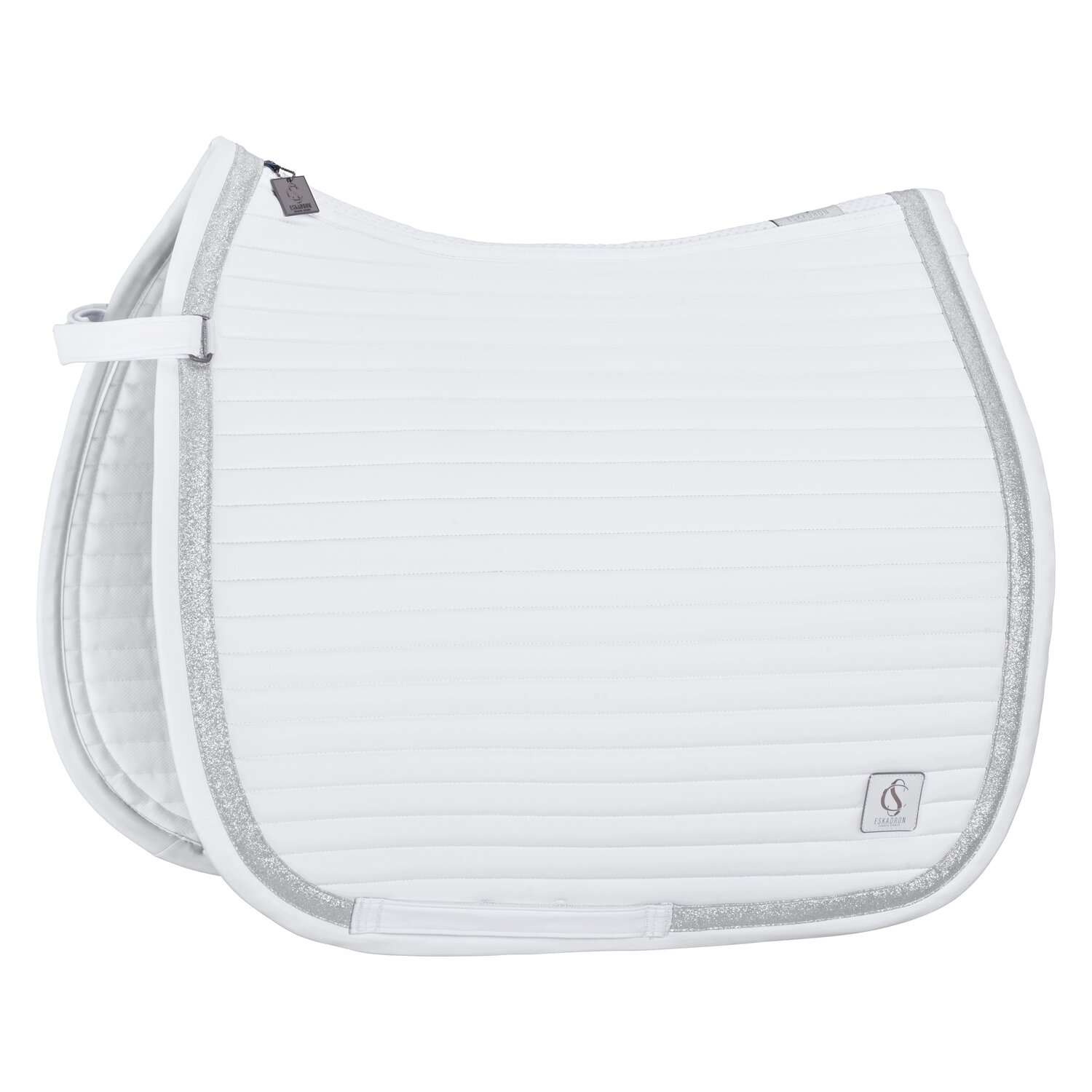 ESKADRON Classic Sports Schabracke Softshell Emblem - white