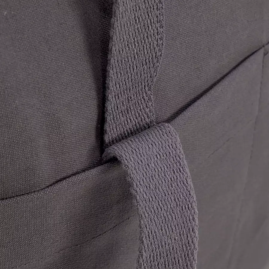 LÄSSIG Wickeltasche Green Label Cotton Essential Bag anthrazit
