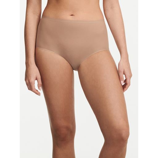 Chantelle Softstretch Højtaljede Trusser, Coffee