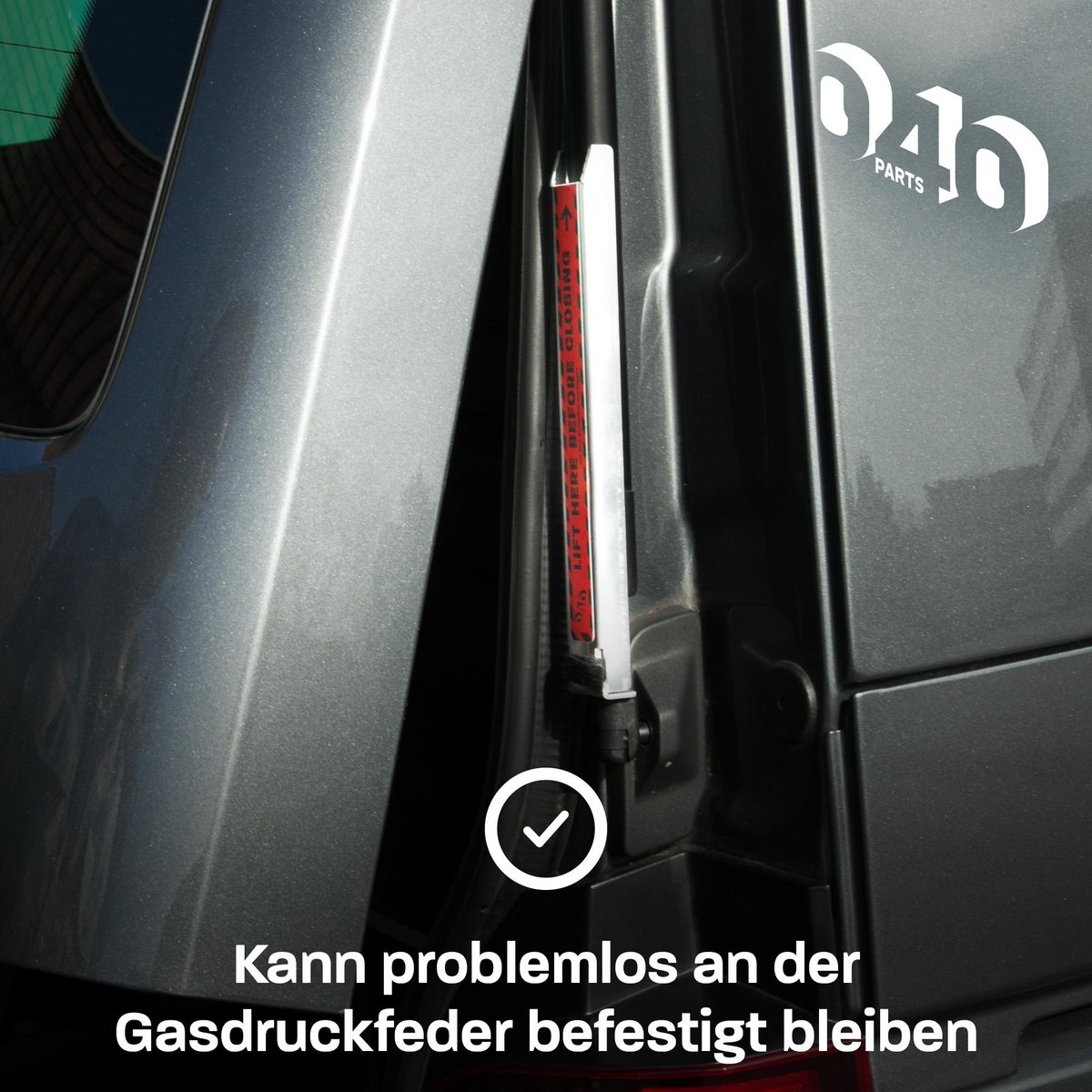 040Parts Achterklep steunbalk - VW T5 T6 T7