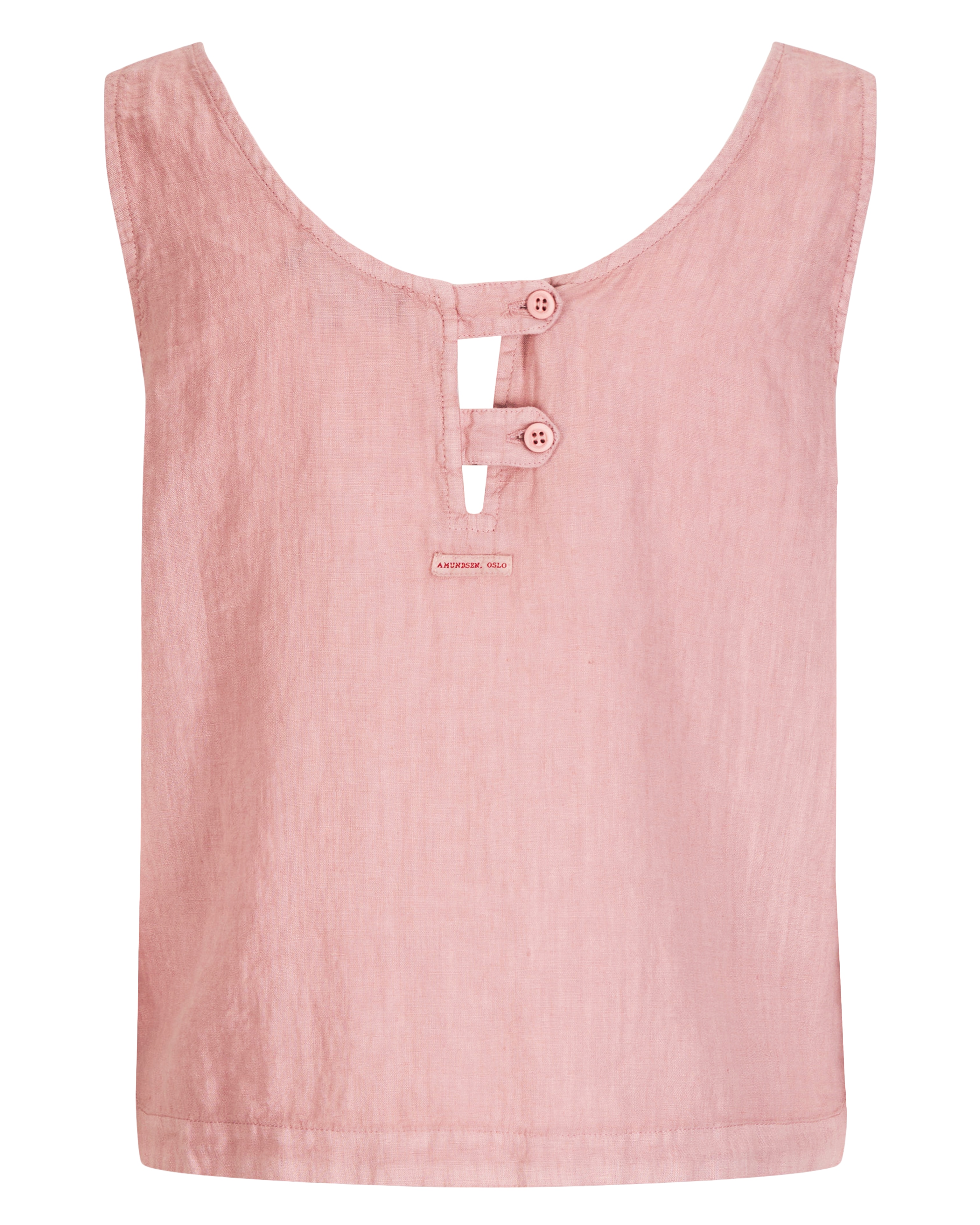 Amundsen Sports Safari Linen Top Womens<br>Lett og luftig lintopp!