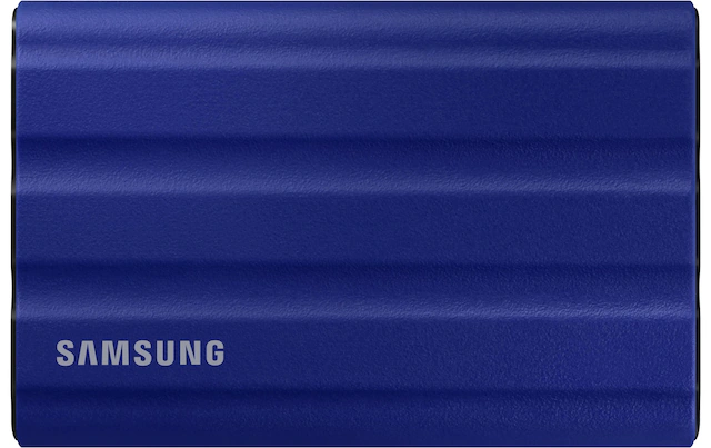 Samsung externe SSD »Samsung Port. T7 shield 1TB blue« 1 TB