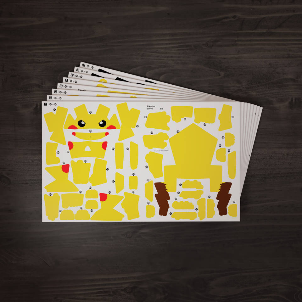Pokemon Pikachu 4D bouwpuzzel modelbouwset