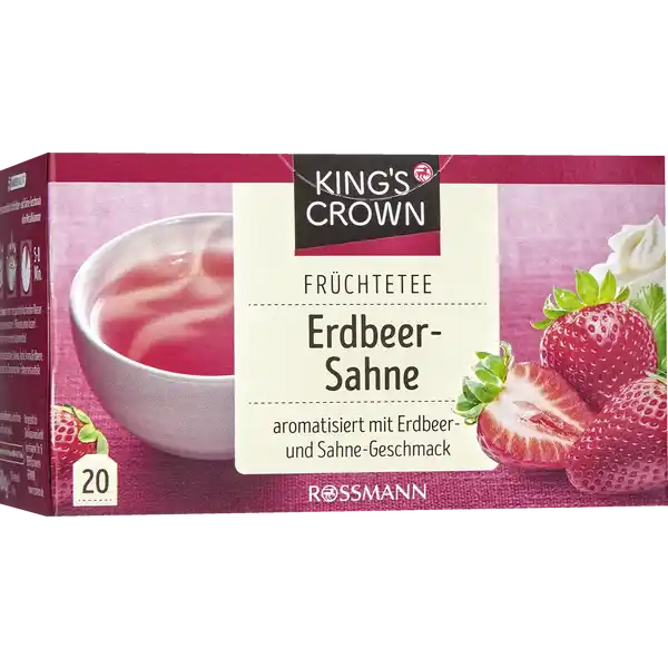 Früchtetee Erdbeer-Sahne
