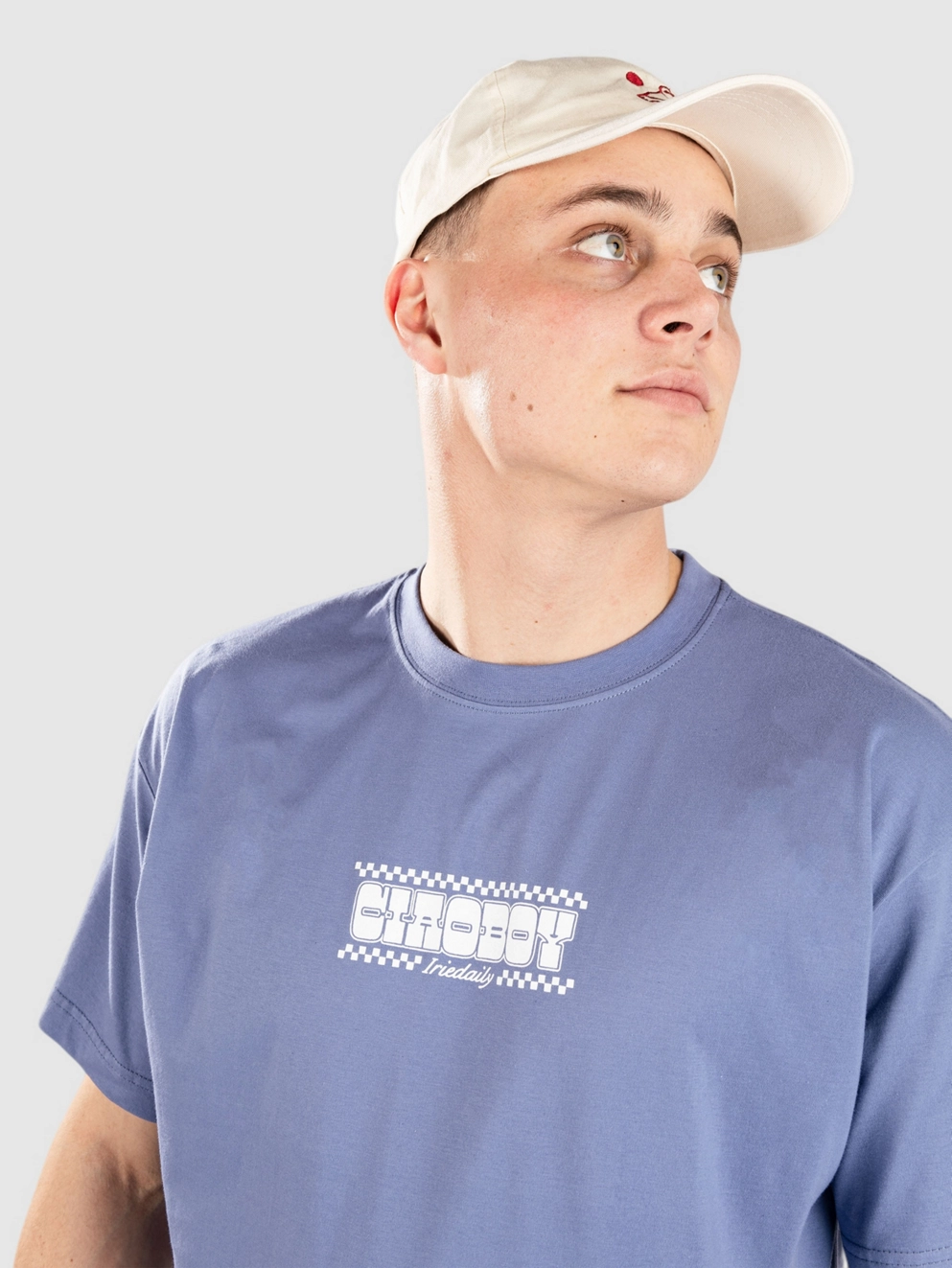 Iriedaily Ciaoboy T-Shirt dove blue