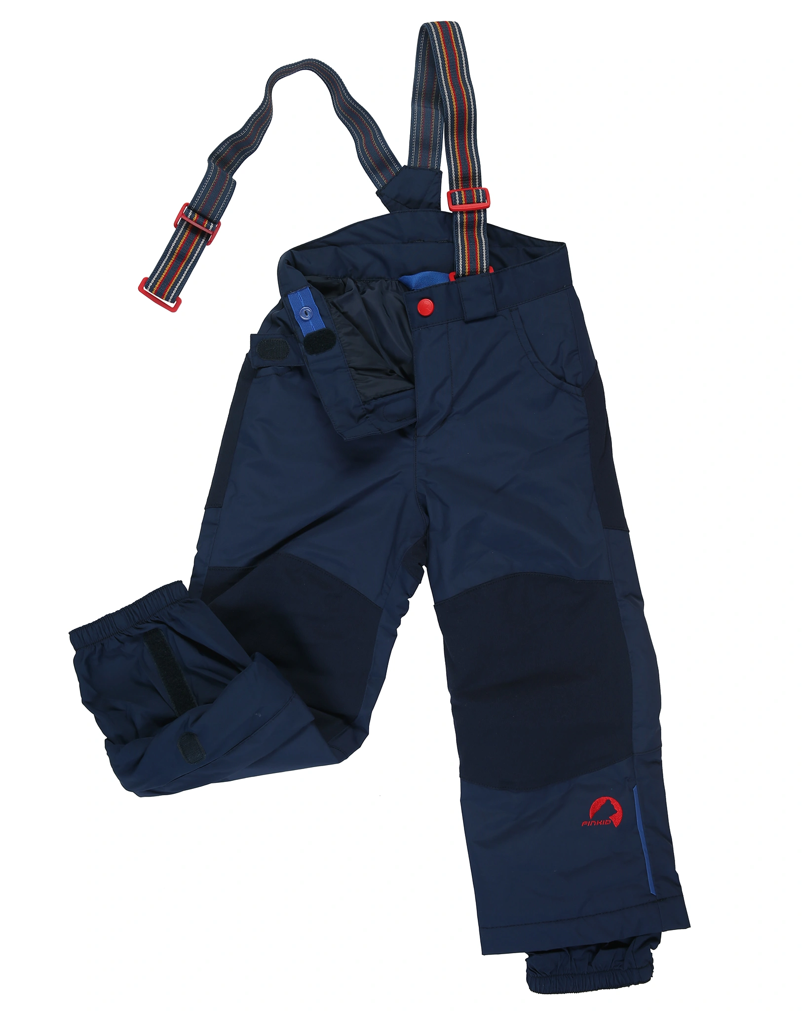 Schneehose RUUVI mit abnehmbaren Trägern in navy