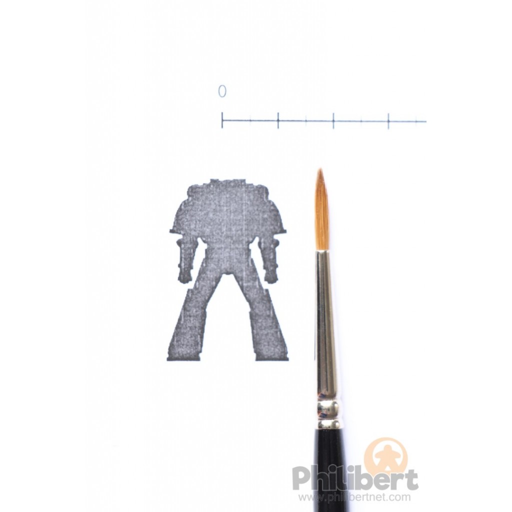 Kolinsky S - Pinceau Pointe Extra Fine Taille 2
