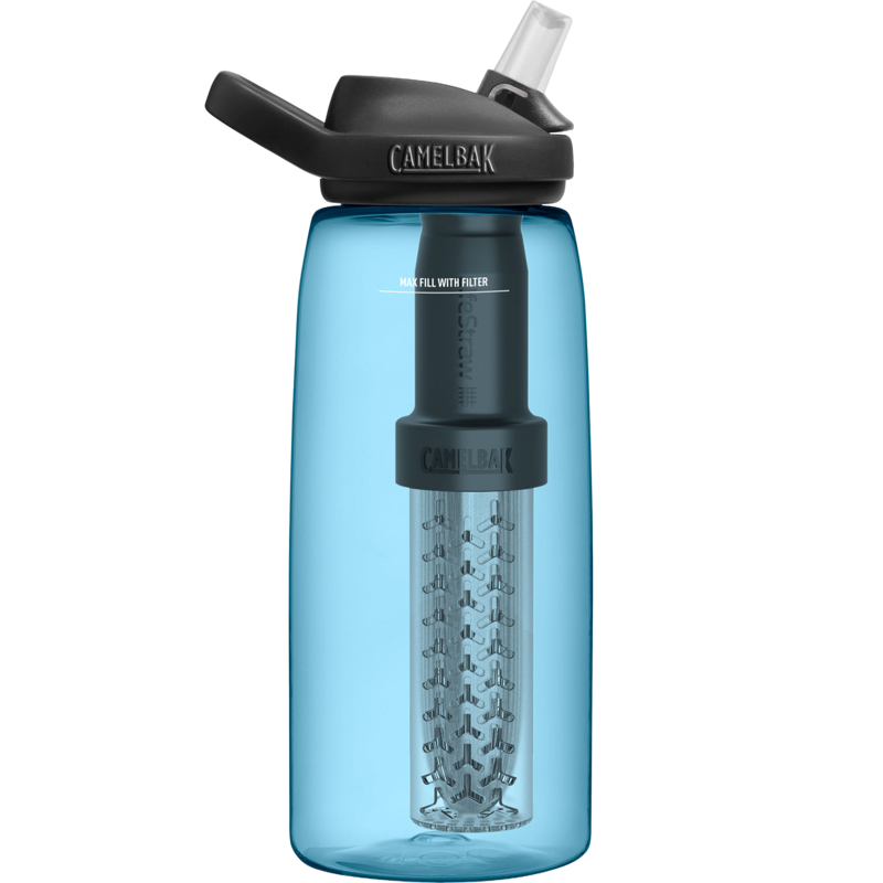 Eddy+ 1 L Drinkfles met Lifestraw Filter