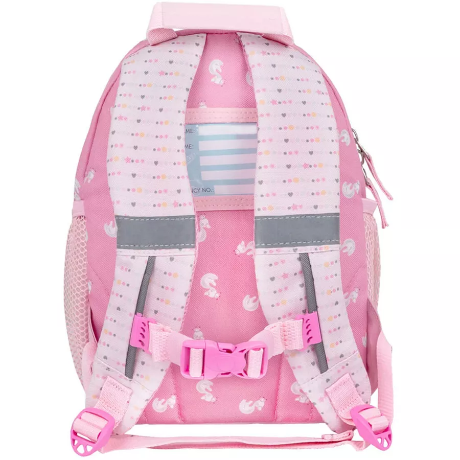 Belmil Kindergartenrucksack Mini Kiddy Kindergartenrucksack für 1-3 Jährige Kinder mit Brustgurt Cute Swan