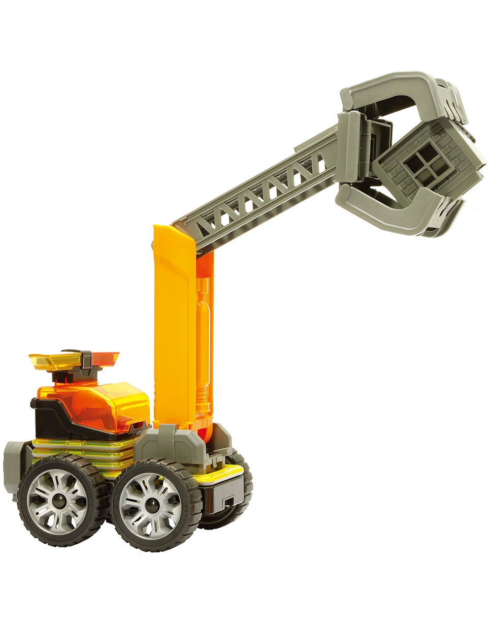 Magnet-Bausatz MAGFORMERS 278-57 AMAZING CONSTRUCTION SET 50-teilig in orange