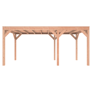 Overkapping Douglas 545x255cm a-symmetrisch