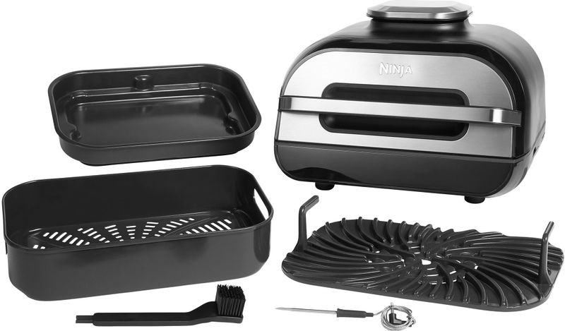 Ninja Foodi MAX Grill - Heißluftfritteuse - Zwart - 6 Functies