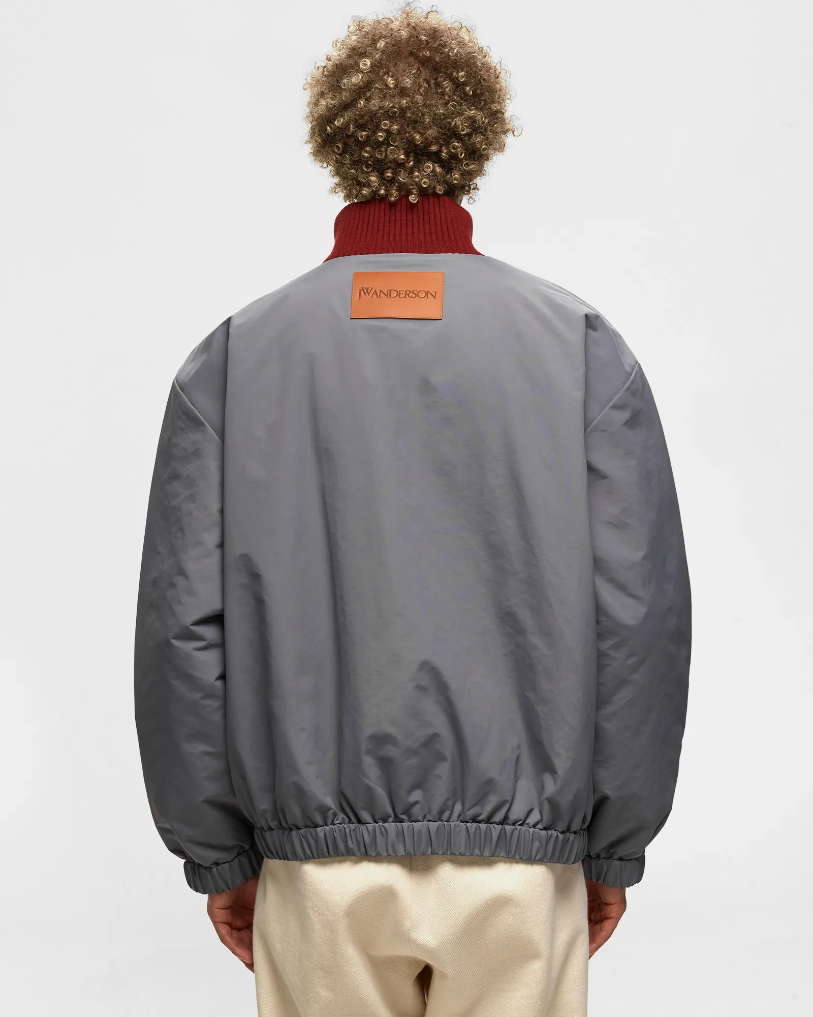 JW Anderson CONTRAST ZIP FRONT BLOUSON