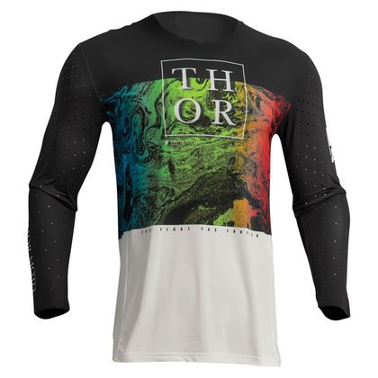 Maillot cross Thor PRIME MELTER 2024 - Noir / Blanc