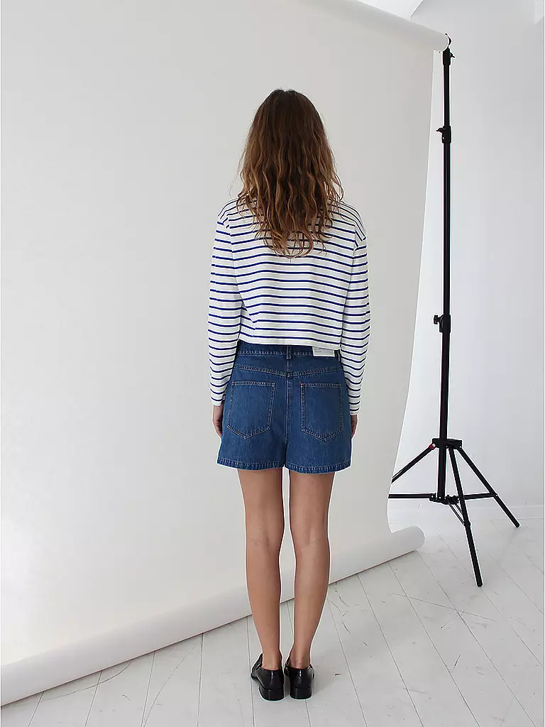 DESIGNERS REMIX Langarmshirt STACY hellblau
