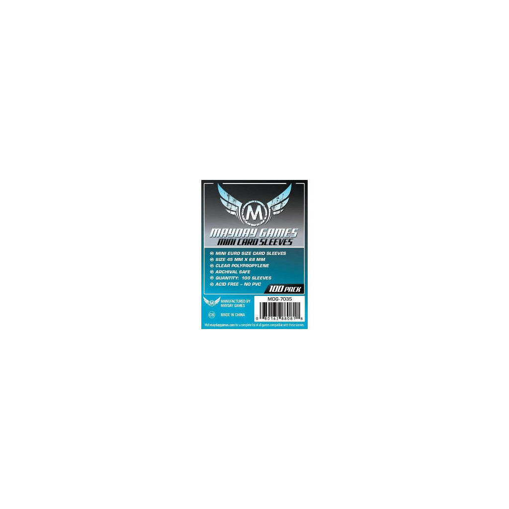 100 Protège Cartes Mini EU Mayday souple (MDG-7035)