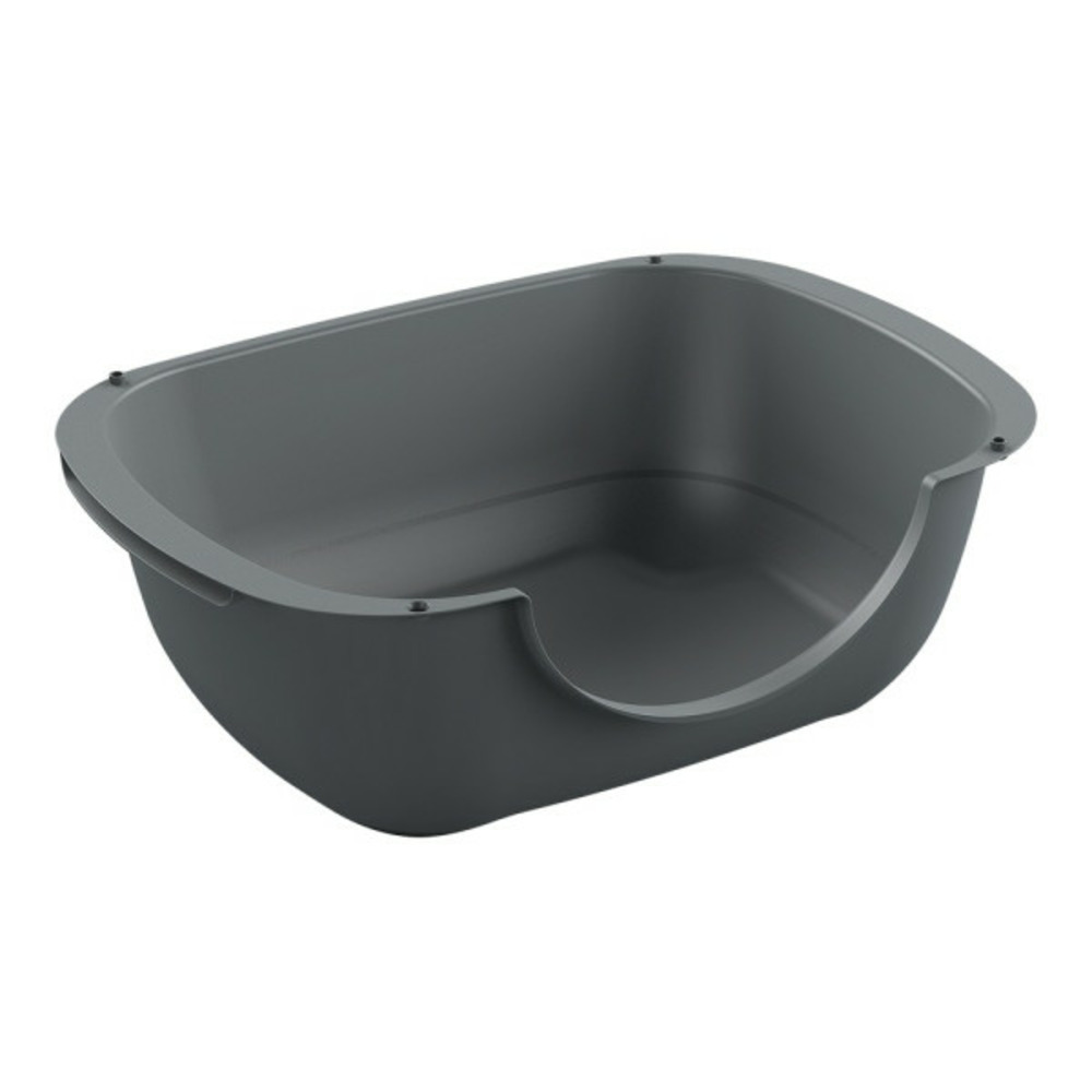 Bac à litière pour chats bella cat anthracite