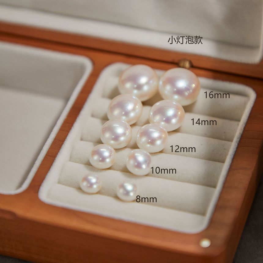 Milkieway - Faux Pearl Stud Oorbel / Clip-On Oorbel