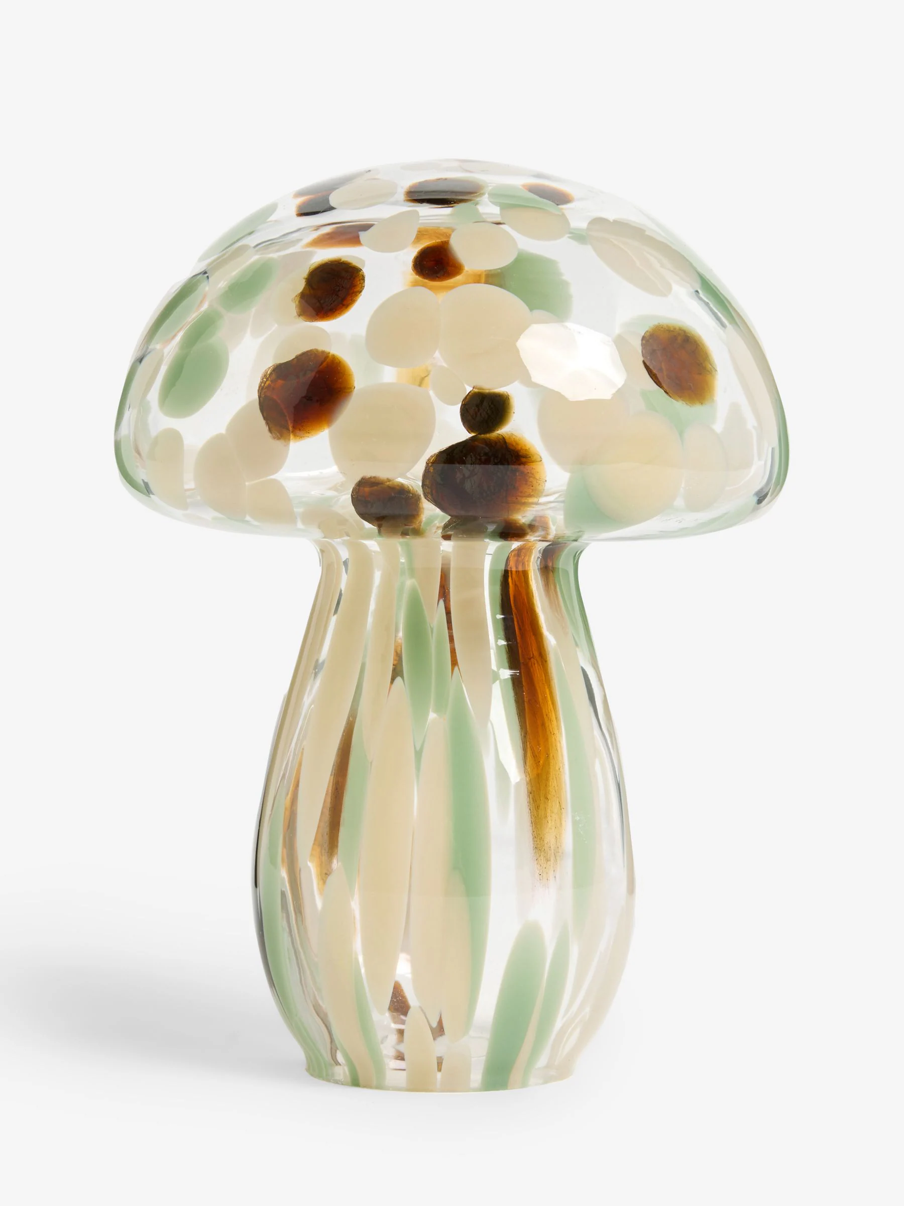 Decoratieve paddenstoel van confettiglas