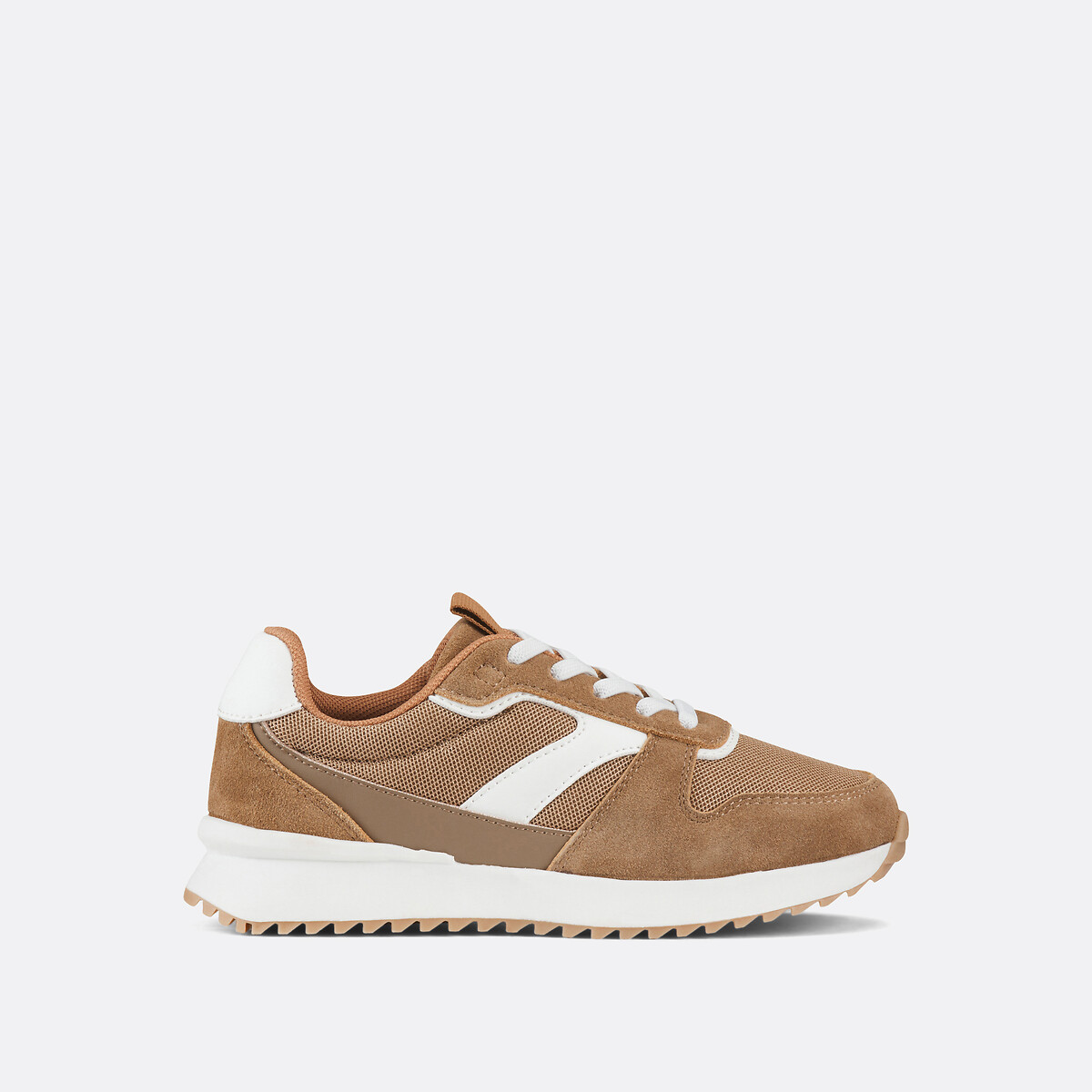 COLEÇÕES LA REDOUTE<br>Tênis retrô com cadarços elásticos