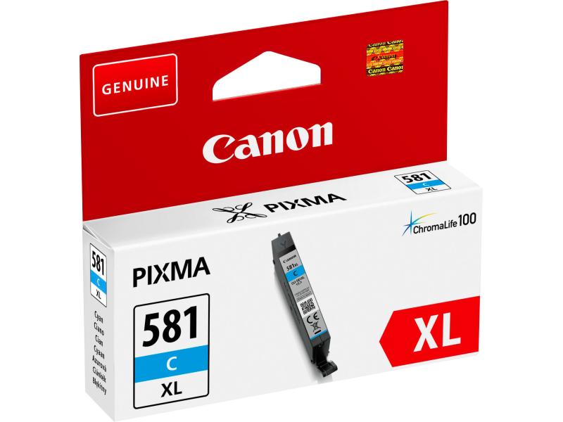 Canon Tintenset CLI-581XL Tinte, Black, Cyan, Magenta, Yellow