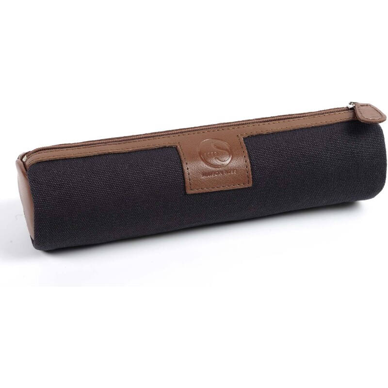 Quo Vadis - Trousse - Ronde - S1829 - 22x6 cm - Cuir pleine fleur de vachette - 1 compartiment(s)