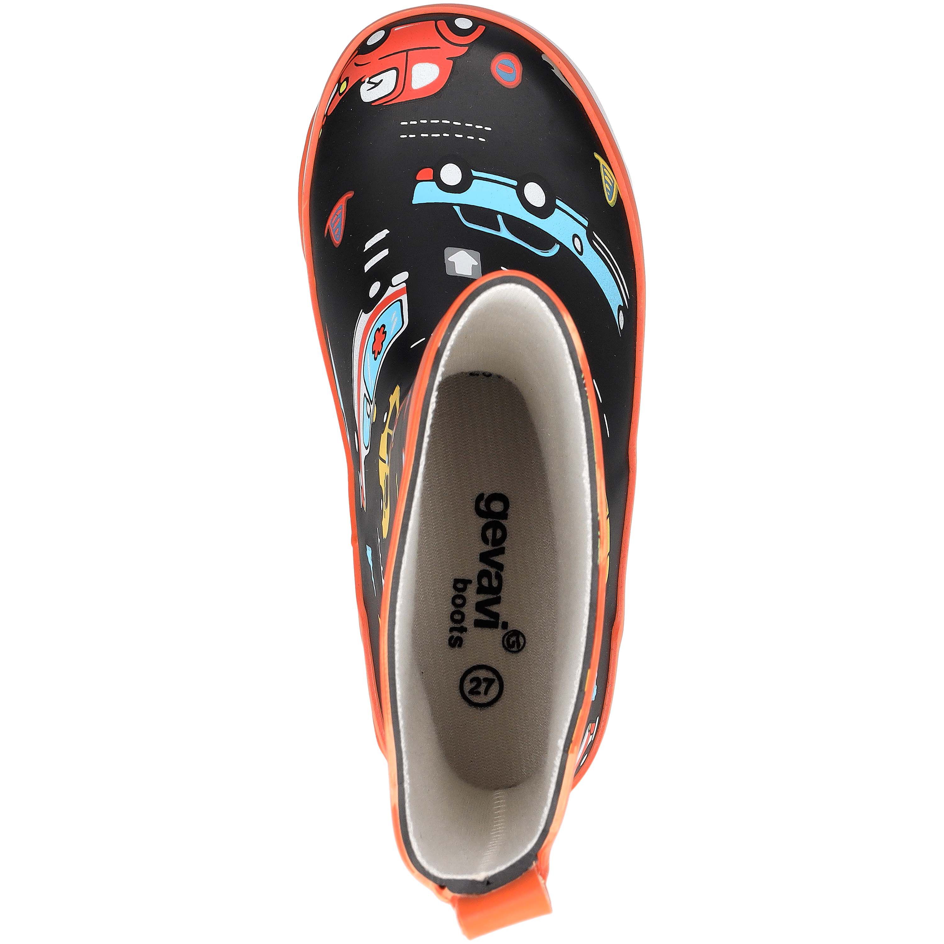 Gevavi Traffic - Regenlaars kind - Zwart/Oranje - 21