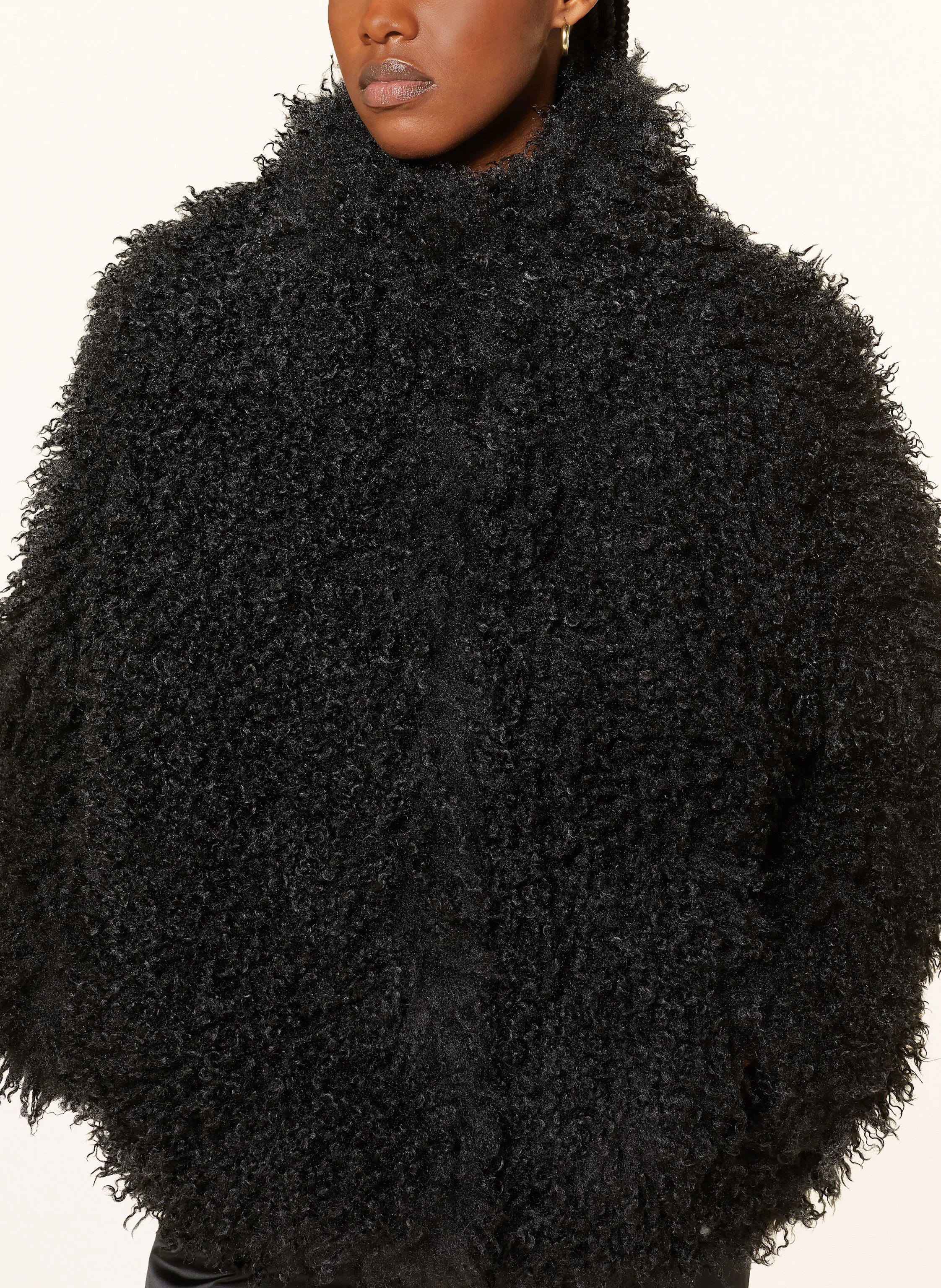 CLAUDIE PIERLOT Kunstfell-Jacke