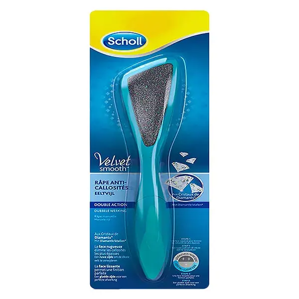 Lixa manual para pés Scholl Velvet Smooth para calosidades