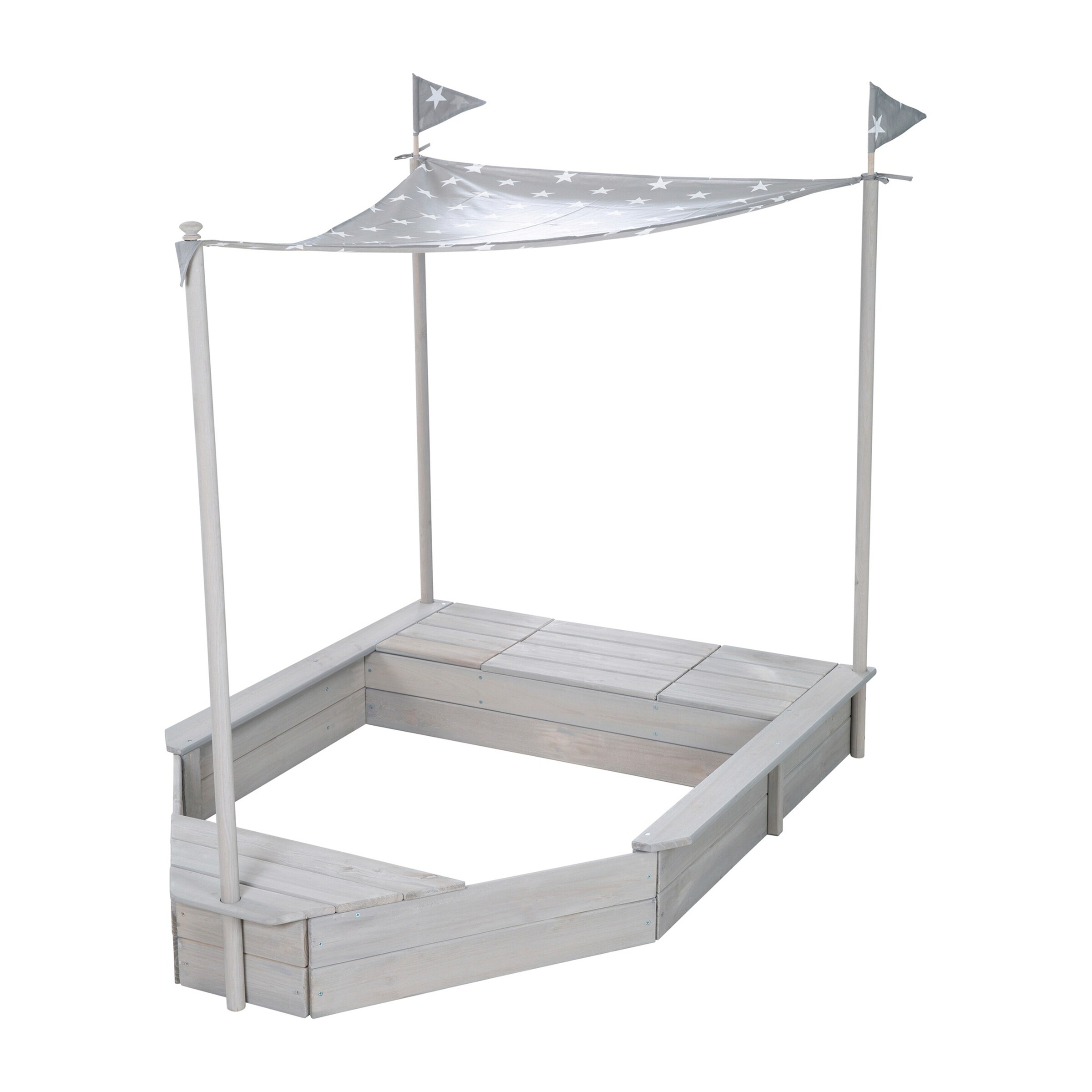 roba Sandkasten Boot Little Stars Outdoor +