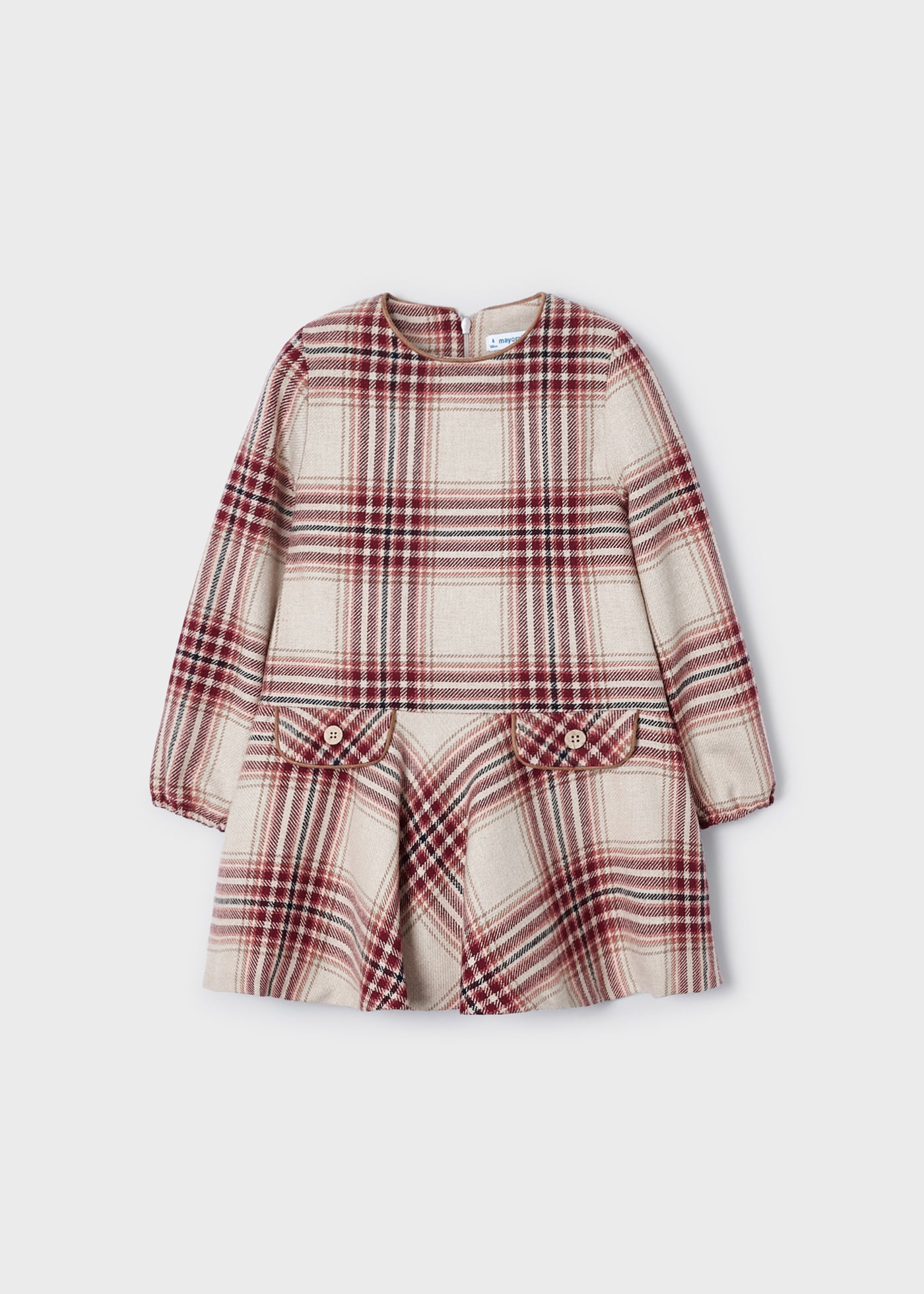 vestido xadrez para meninas