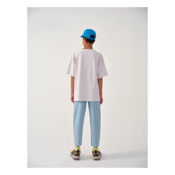 Main Story T-shirt Logo Coton Bio | Lilas