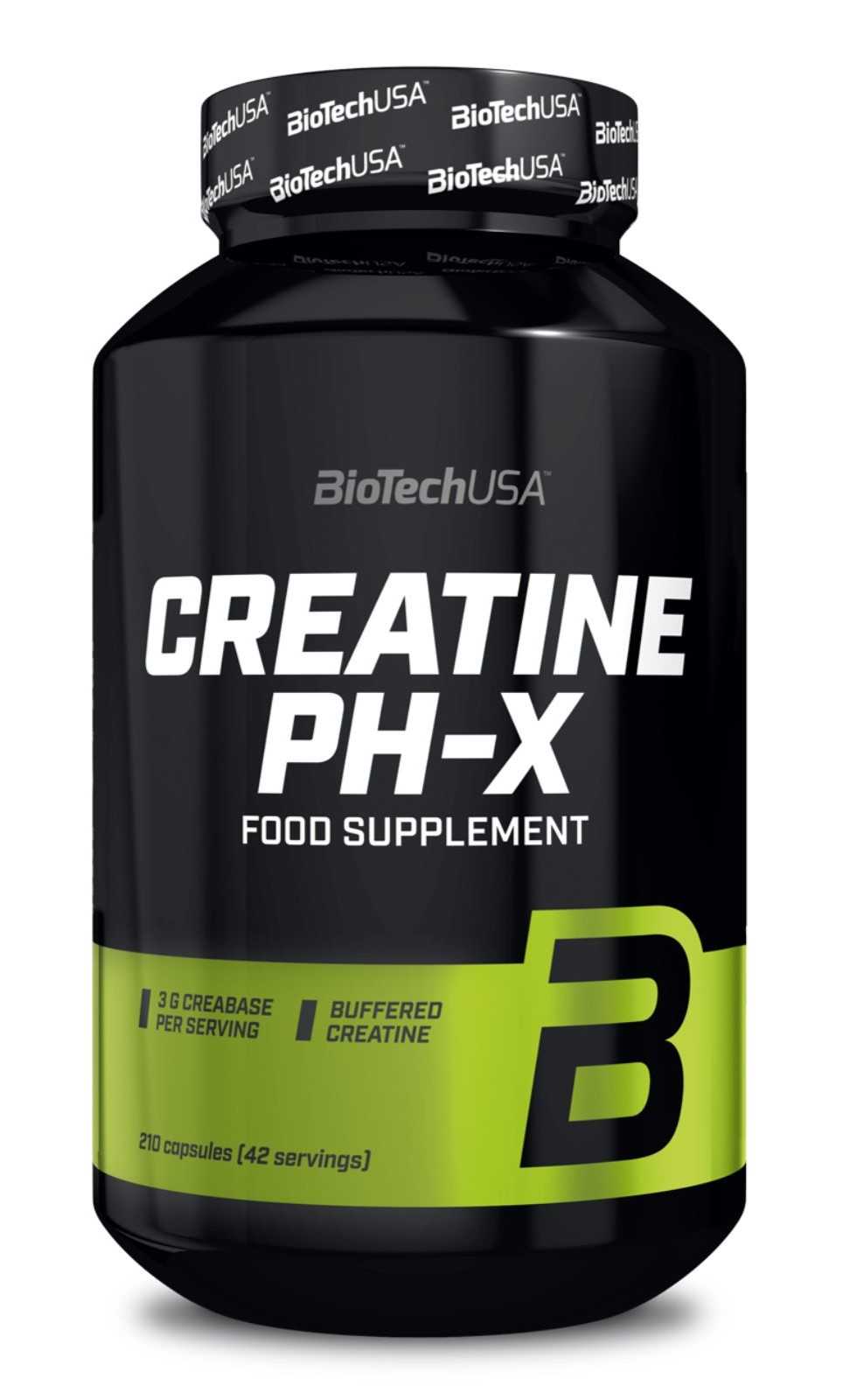 Creatina PH-X da Biotech USA, 90 cápsulas