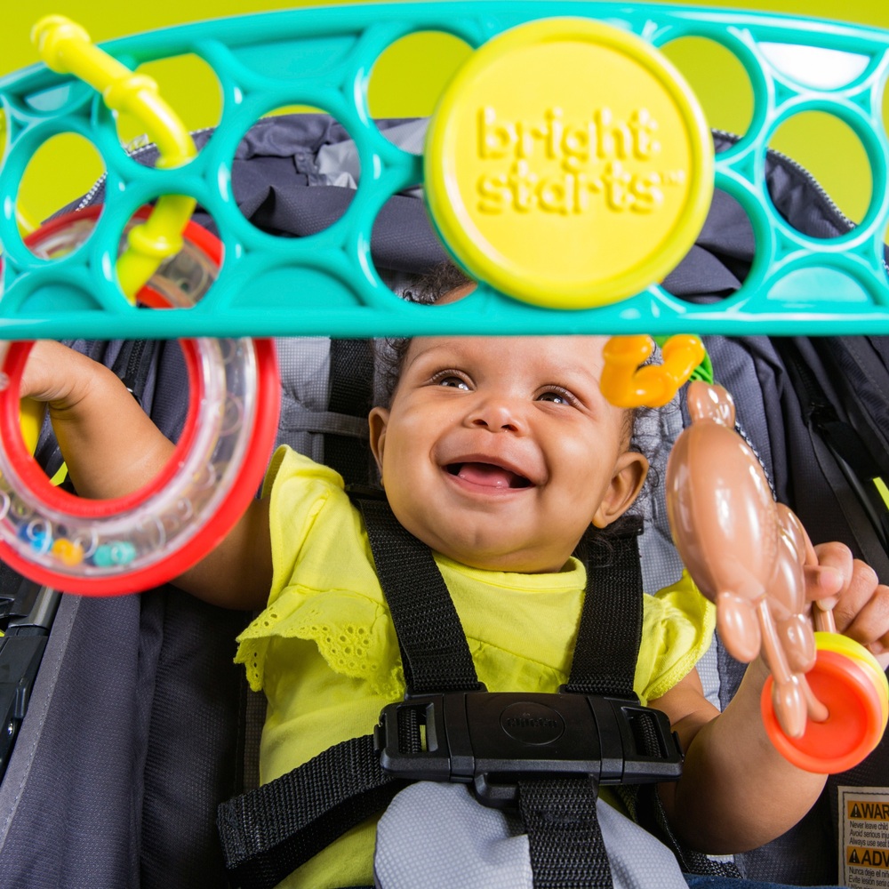 Bright Starts Flex 'N' Go Aktivitätsbogen Kinderwagenspielzeug