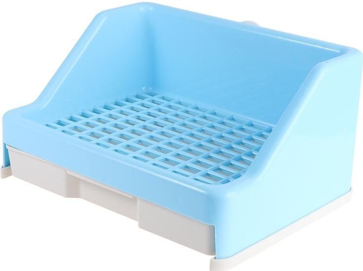 BESTOMZ - 31x23x15.5cm - Konijn Toilet - Plastic - Anti-Tipping