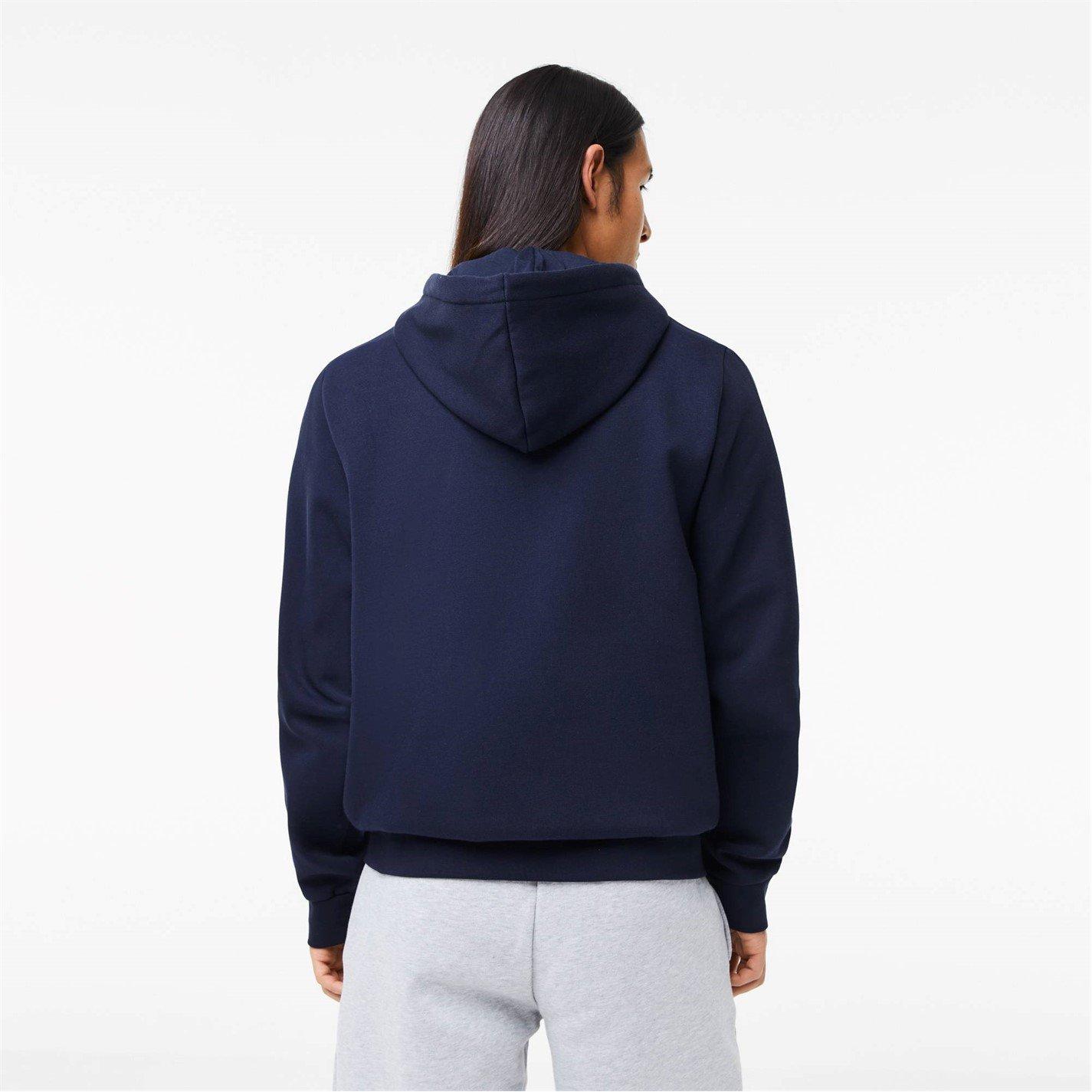 Lacoste Embroidered Croc Zip Hoodie