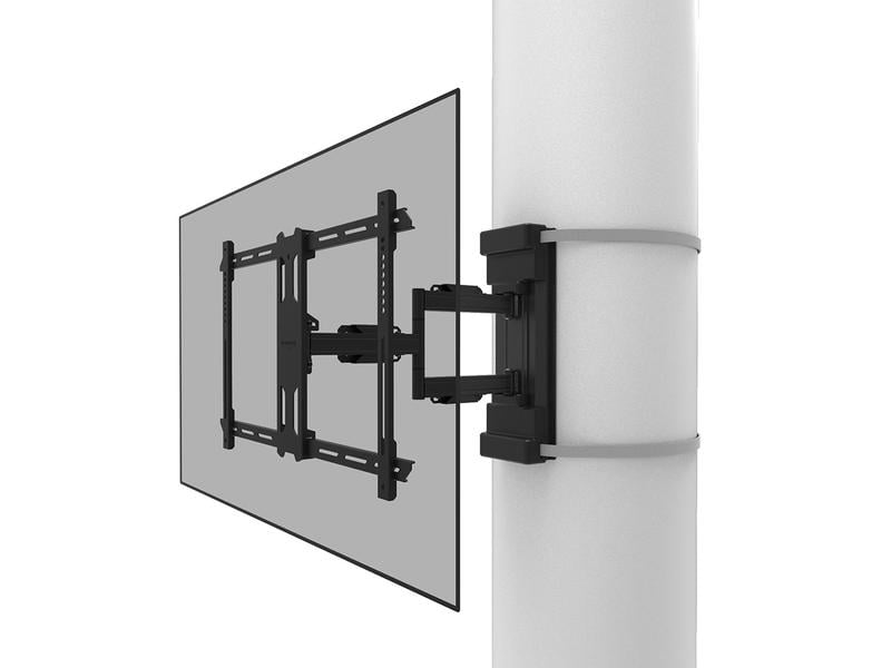 NEOMOUNTS Säulenhalterung WL40S-910BL16 Schwarz Voll bewegliche Wandhalterung für Bildschirme von 40 bis 70 Zoll
